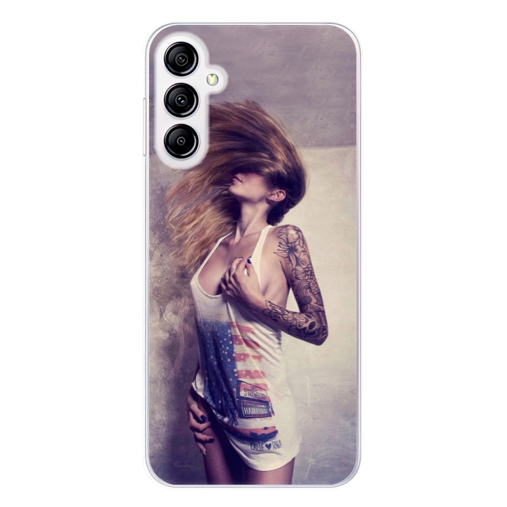 Odolné silikónové puzdro iSaprio - Girl 01 - Samsung Galaxy A14 / A14 5G