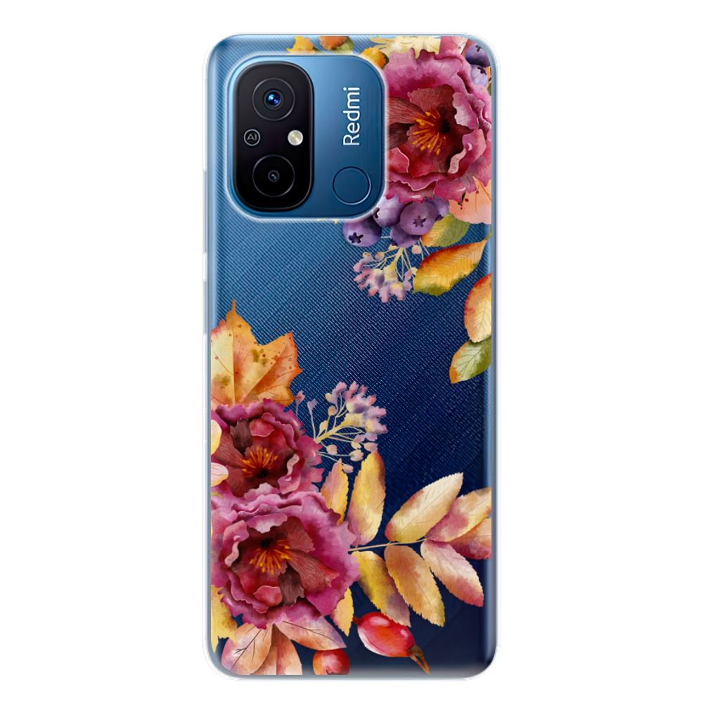 Odolné silikónové puzdro iSaprio - Fall Flowers - Xiaomi Redmi 12C