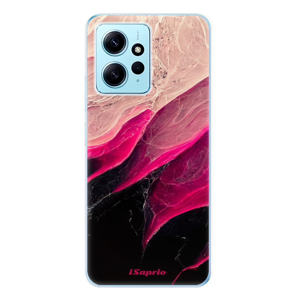 Odolné silikónové puzdro iSaprio - Black and Pink - Xiaomi Redmi Note 12 5G