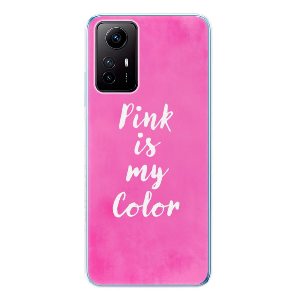 Odolné silikónové puzdro iSaprio - Pink is my color - Xiaomi Redmi Note 12S
