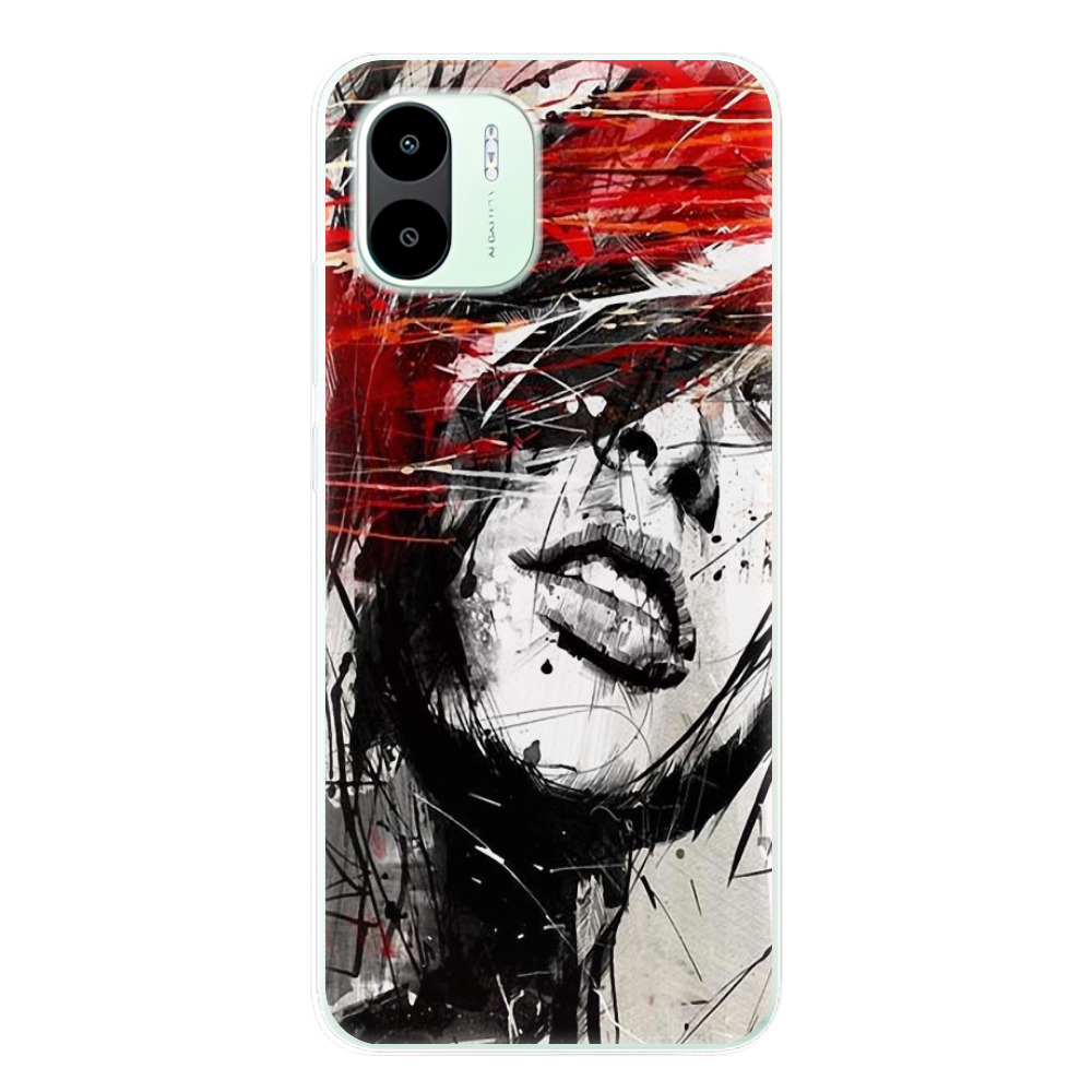 Odolné silikónové puzdro iSaprio - Sketch Face - Xiaomi Redmi A1 / A2