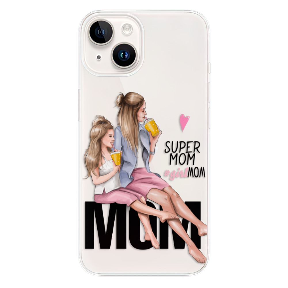 Odolné silikónové puzdro iSaprio - Milk Shake - Blond - iPhone 15