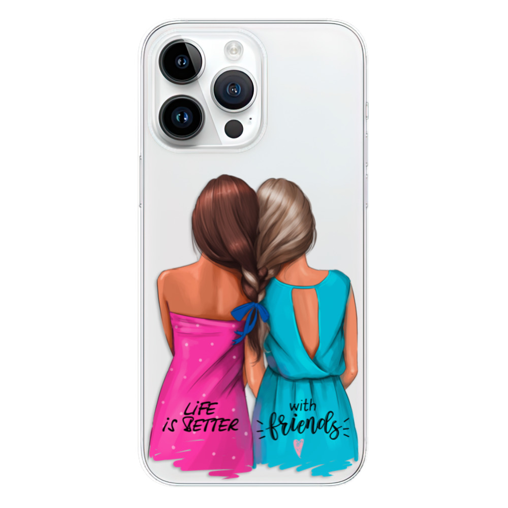 Odolné silikónové puzdro iSaprio - Best Friends - iPhone 15 Pro Max