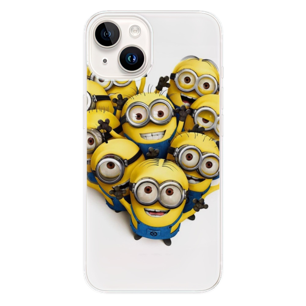 Odolné silikónové puzdro iSaprio - Mimons 01 - iPhone 15 Plus