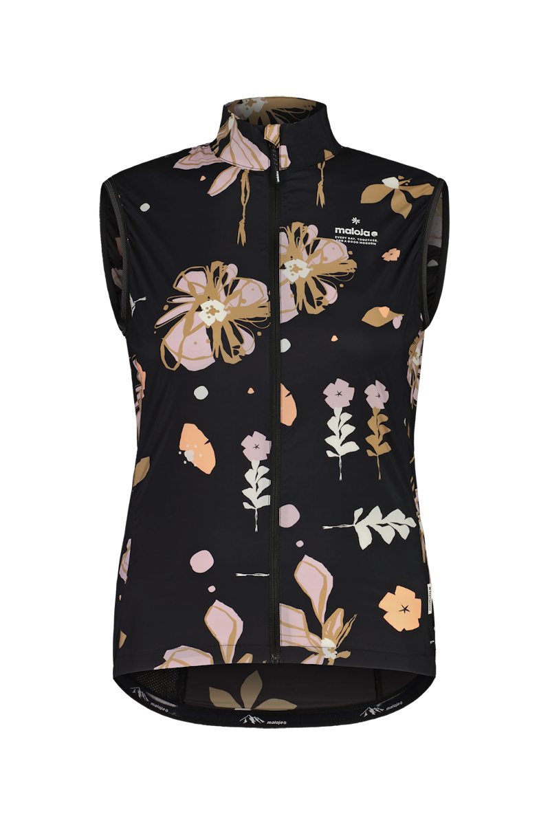 Dámska cyklistická vesta Maloja SeisM. Printed Vest