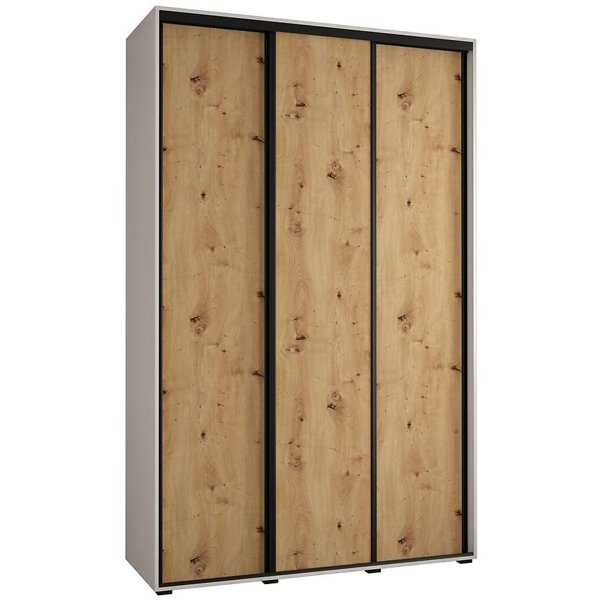 Skriňa 45 Canaris 1 170 artisan/biela/čierna