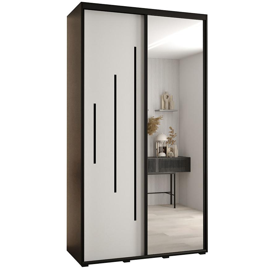 Skriňa 45 Canaris 13 140 biela/čierna/čierna