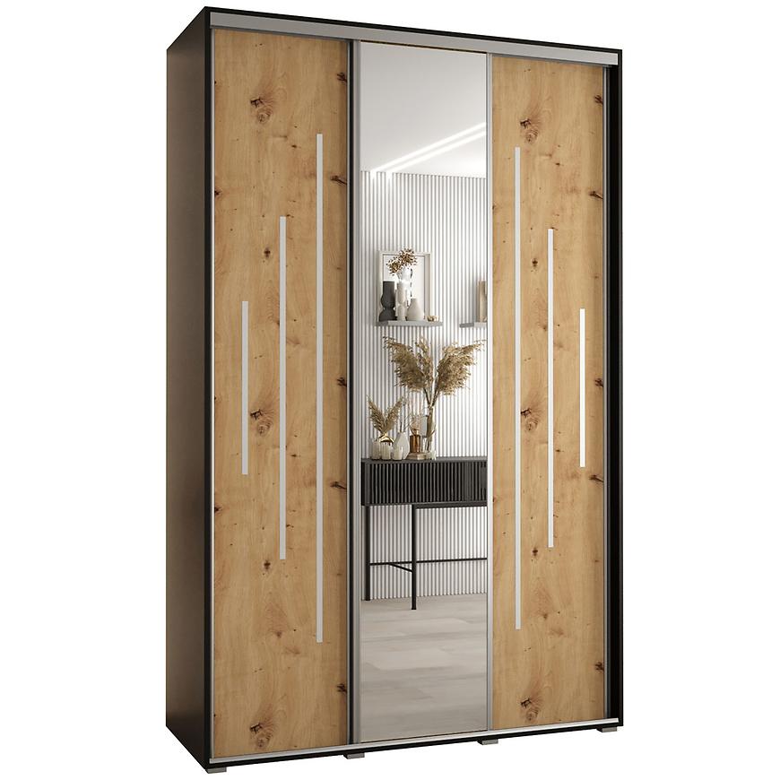 Skriňa 45 Canaris 13 160 artisan/čierna/silver