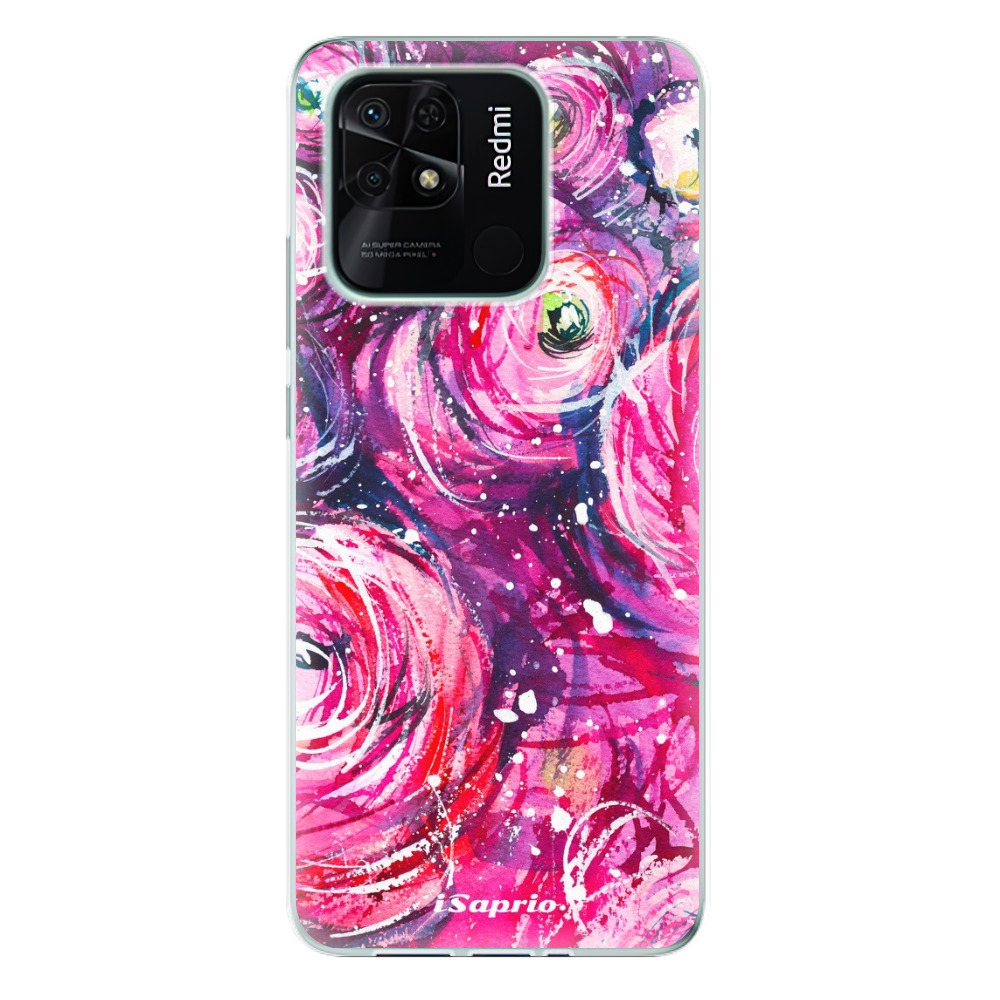 Odolné silikónové puzdro iSaprio - Pink Bouquet - Xiaomi Redmi 10C