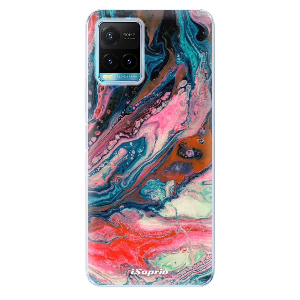 Odolné silikónové puzdro iSaprio - Abstract Paint 01 - Vivo Y21 / Y21s / Y33s