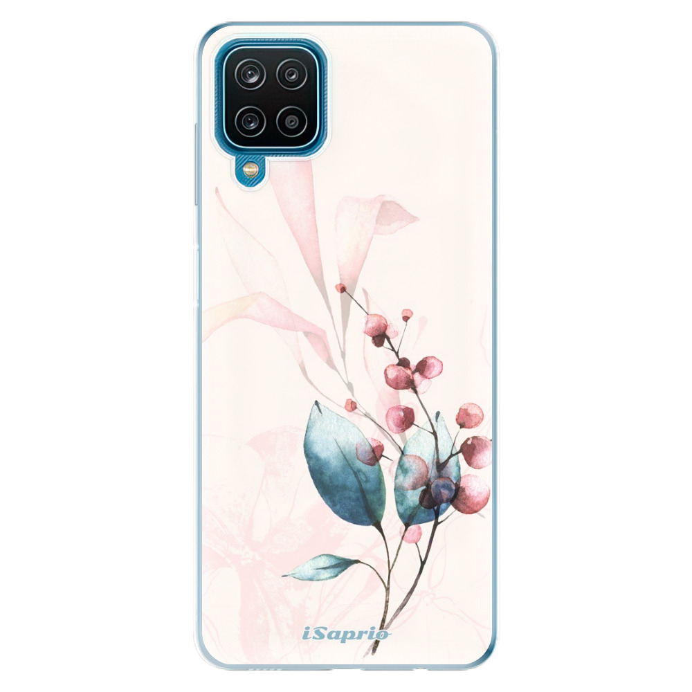 Odolné silikónové puzdro iSaprio - Flower Art 02 - Samsung Galaxy A12