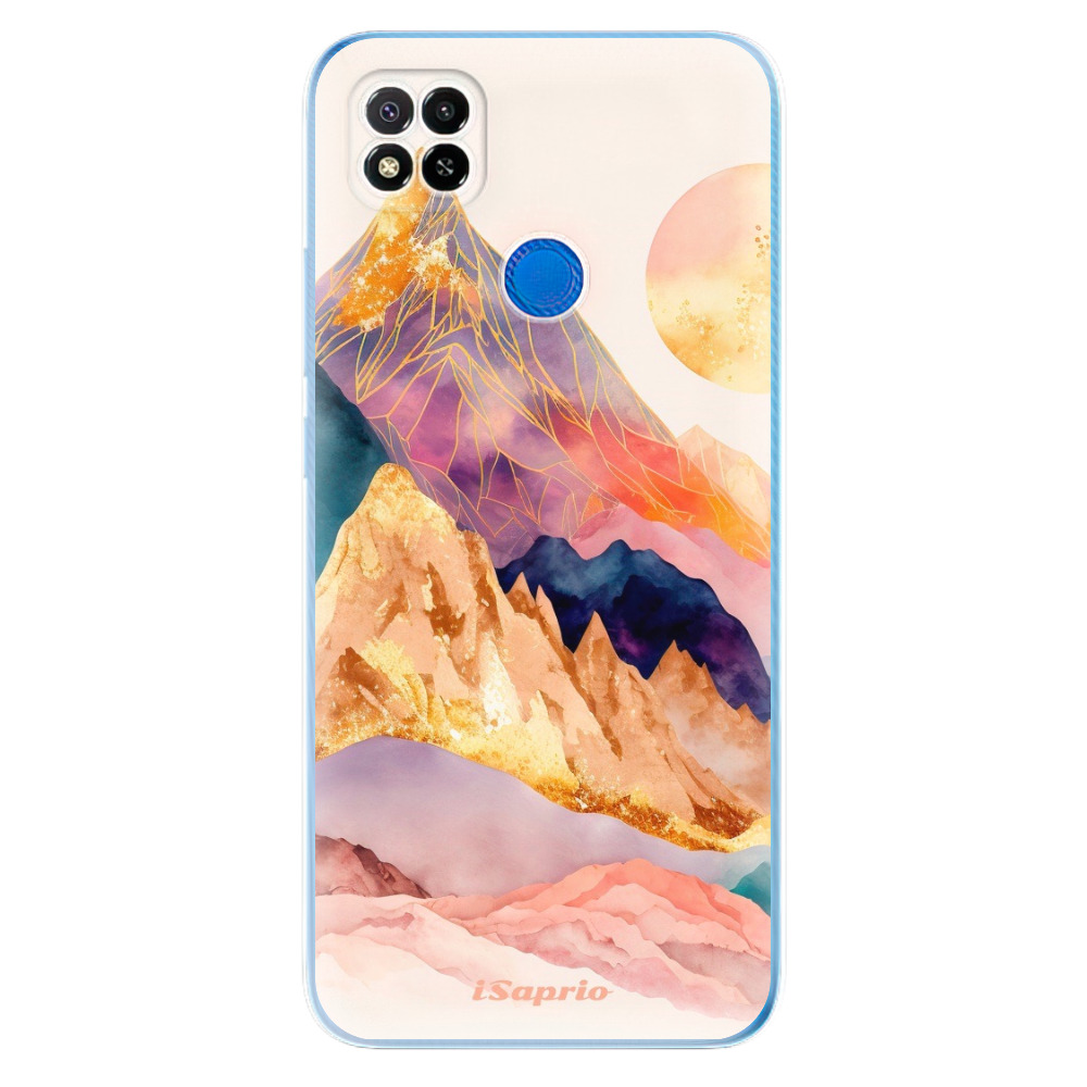 Odolné silikónové puzdro iSaprio - Abstract Mountains - Xiaomi Redmi 9C