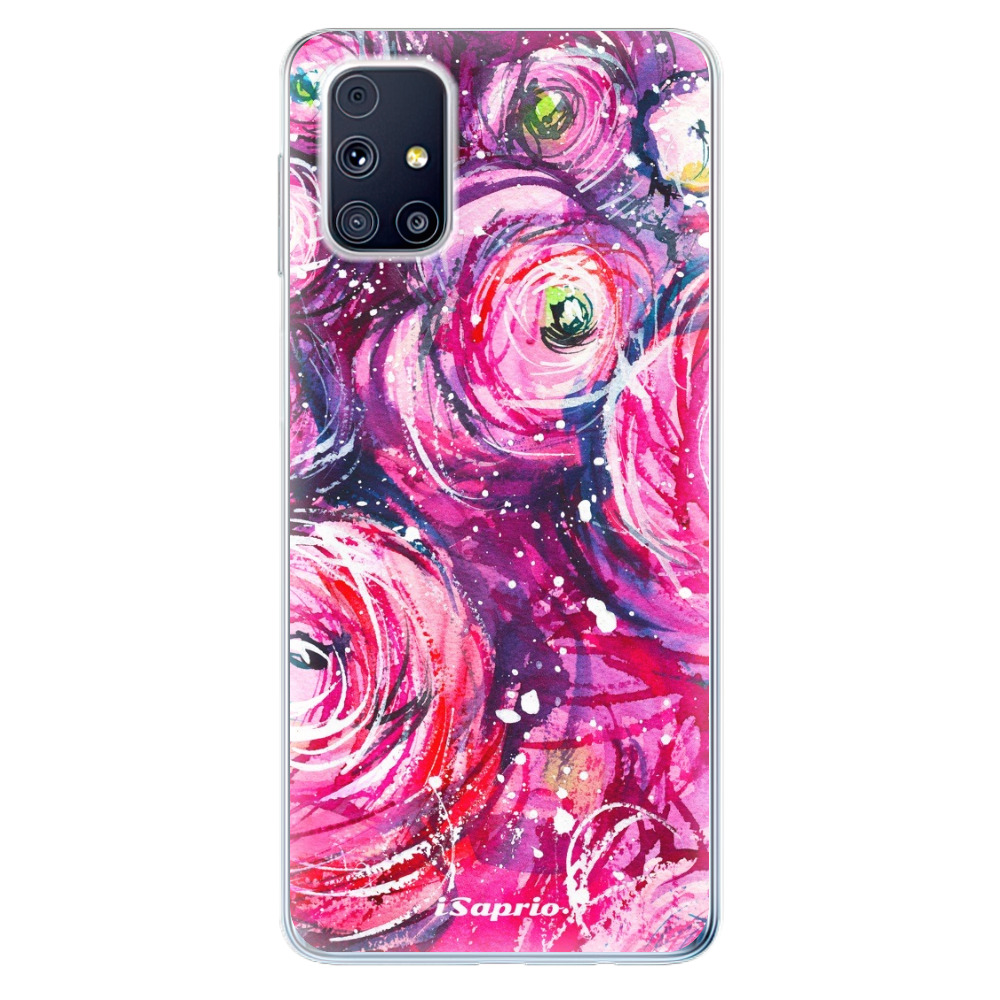 Odolné silikónové puzdro iSaprio - Pink Bouquet - Samsung Galaxy M31s