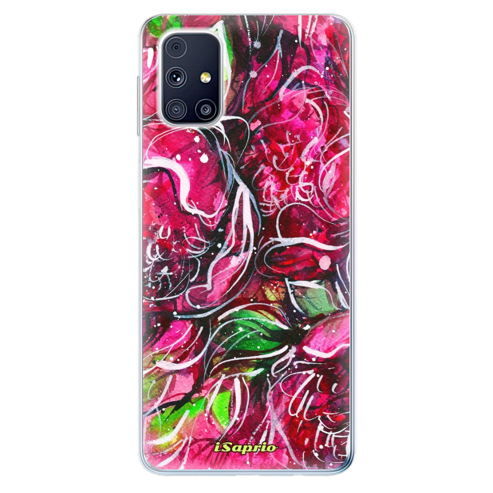 Odolné silikónové puzdro iSaprio - Burgundy - Samsung Galaxy M31s