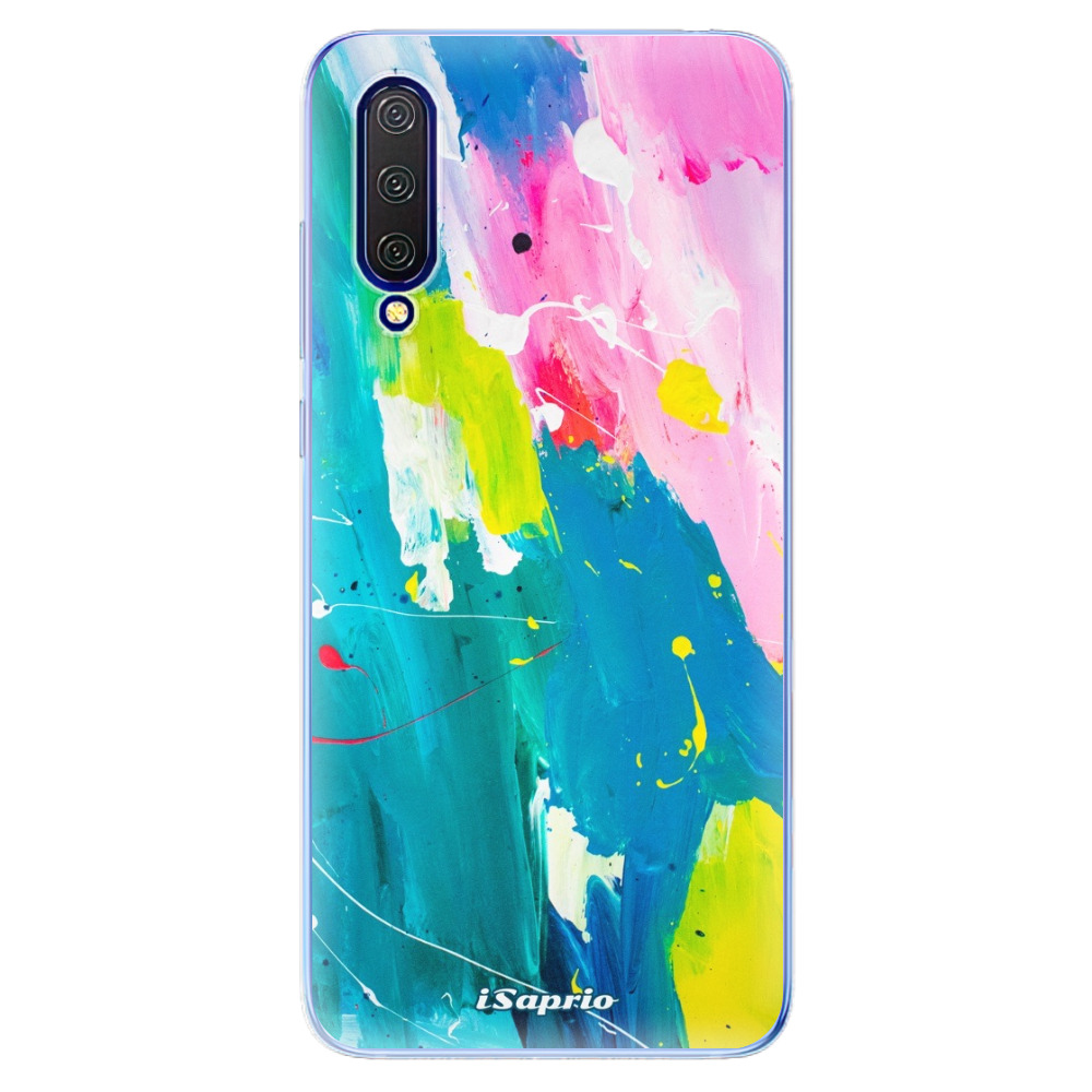 Odolné silikónové puzdro iSaprio - Abstract Paint 04 - Xiaomi Mi 9 Lite