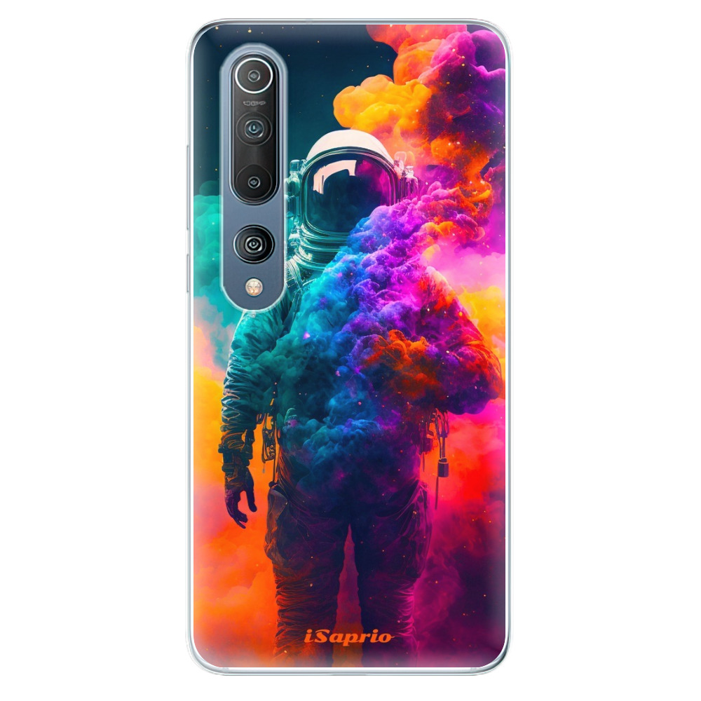 Odolné silikónové puzdro iSaprio - Astronaut in Colors - Xiaomi Mi 10 / Mi 10 Pro