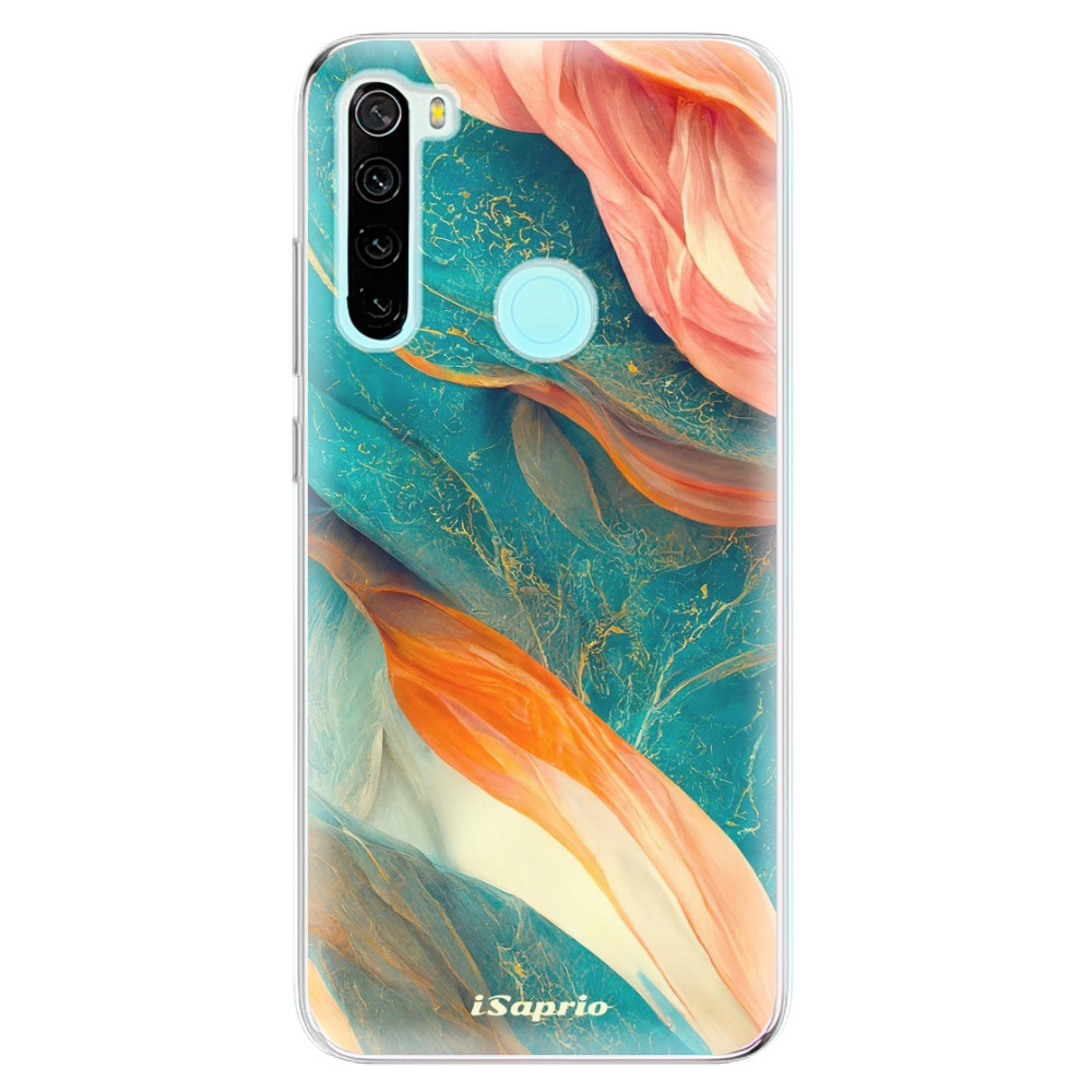 Odolné silikónové puzdro iSaprio - Abstract Marble - Xiaomi Redmi Note 8