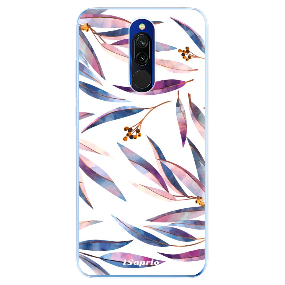 Odolné silikónové puzdro iSaprio - Eucalyptus - Xiaomi Redmi 8