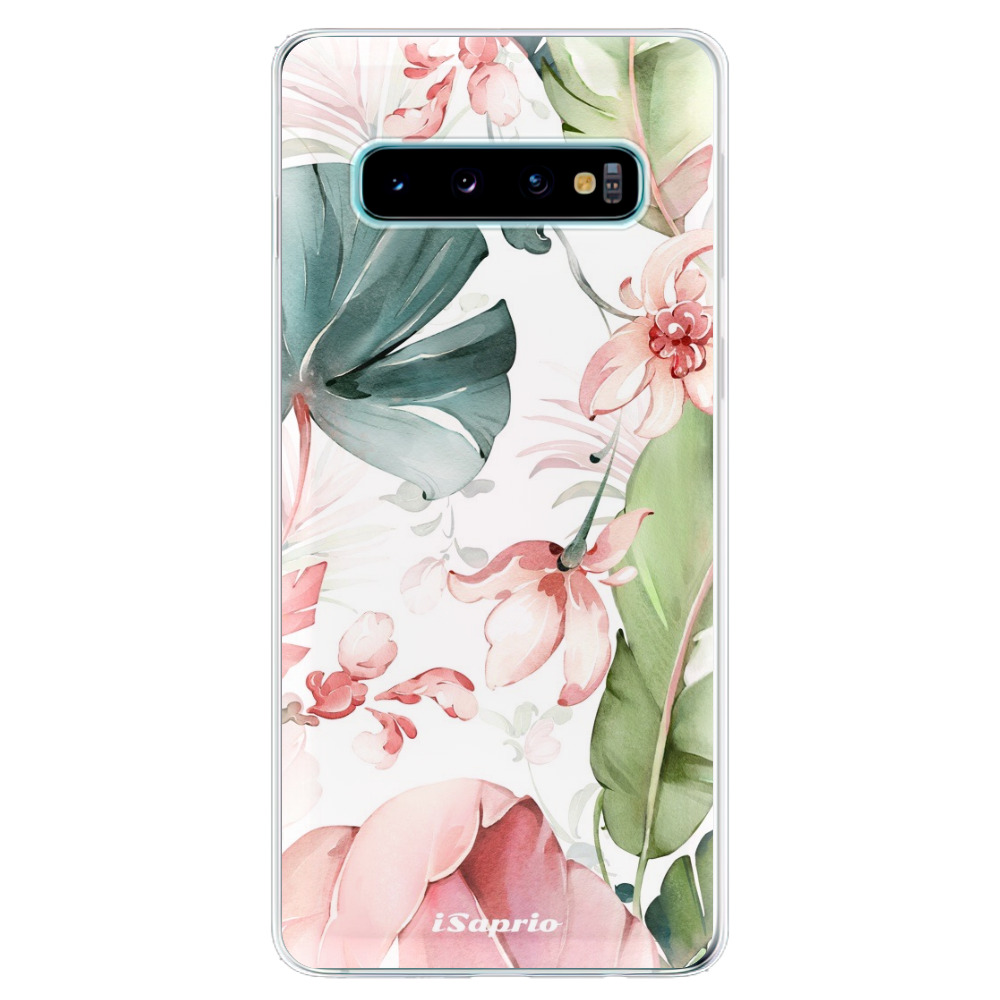 Odolné silikónové puzdro iSaprio - Exotic Pattern 01 - Samsung Galaxy S10