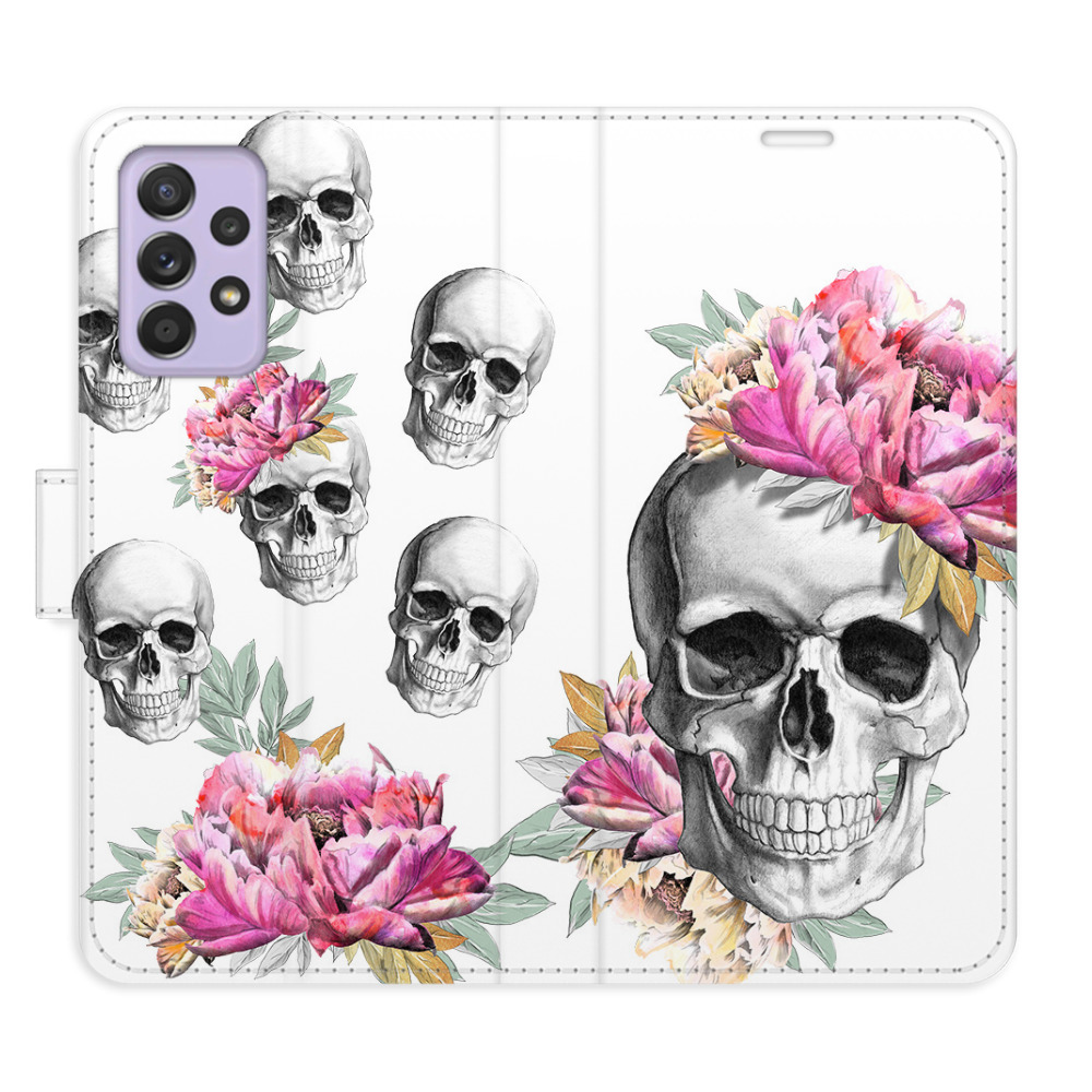 Flipové puzdro iSaprio - Crazy Skull - Samsung Galaxy A52 / A52 5G / A52s