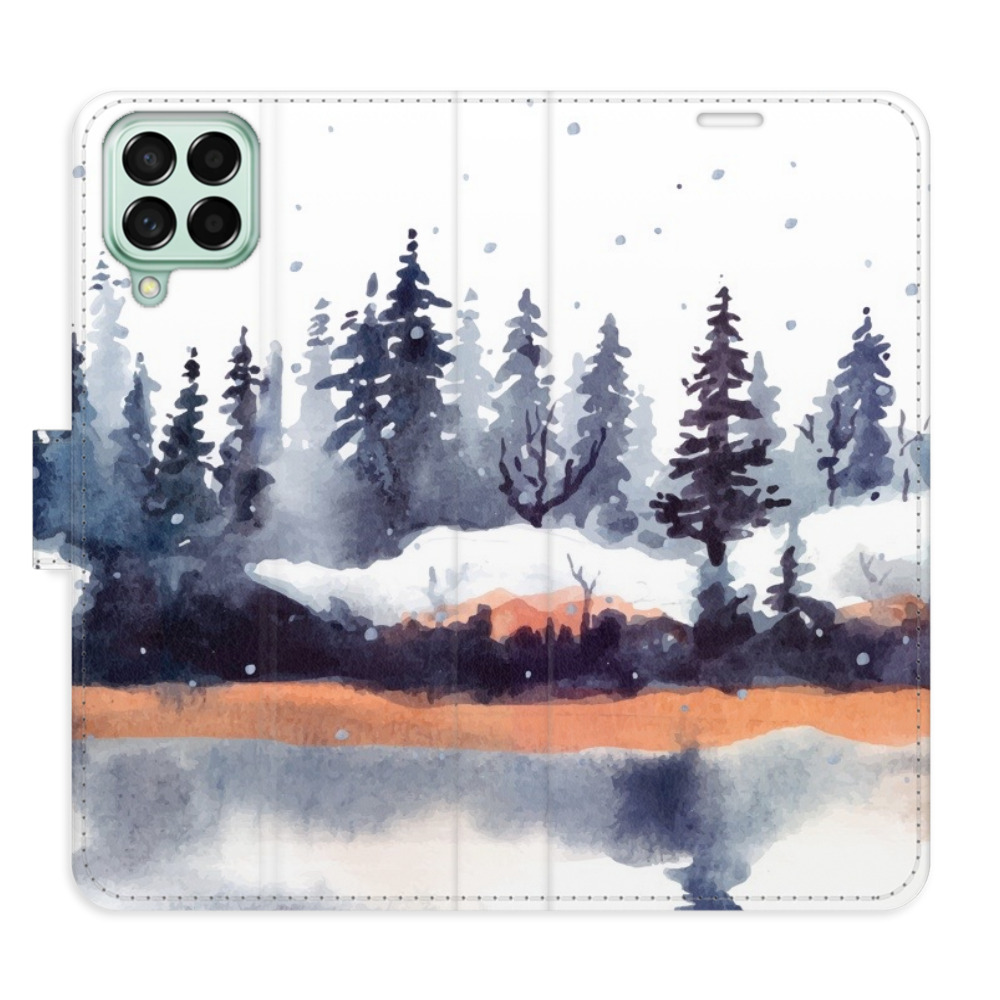 Flipové puzdro iSaprio - Winter 02 - Samsung Galaxy M53 5G