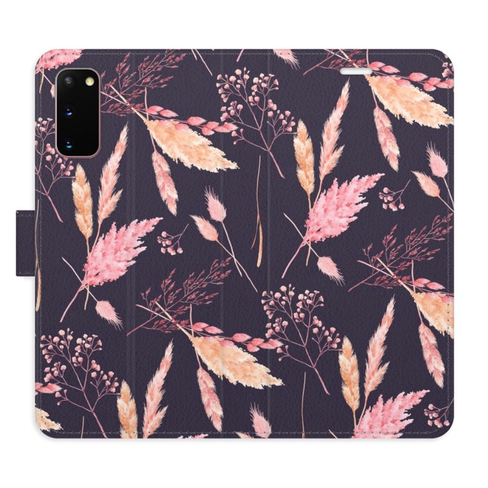 Flipové puzdro iSaprio - Ornamental Flowers 02 - Samsung Galaxy S20