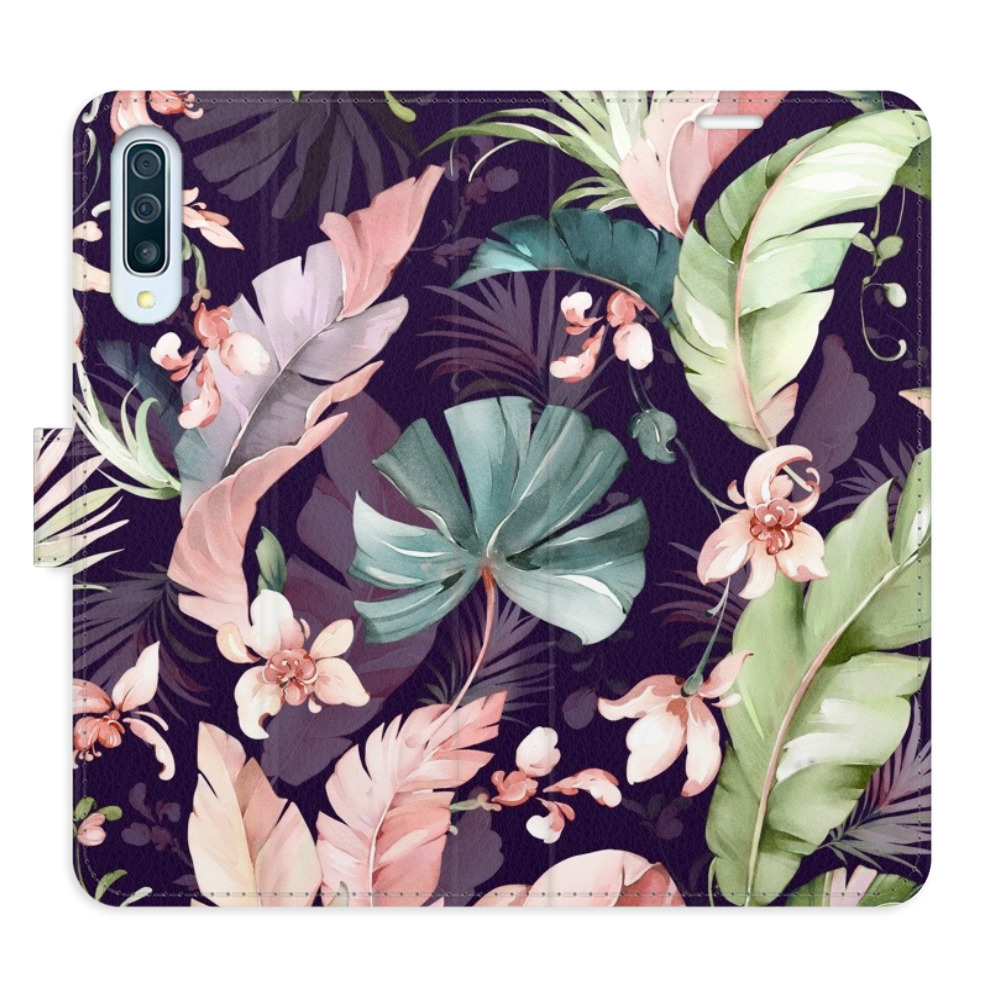 Flipové puzdro iSaprio - Flower Pattern 08 - Samsung Galaxy A50