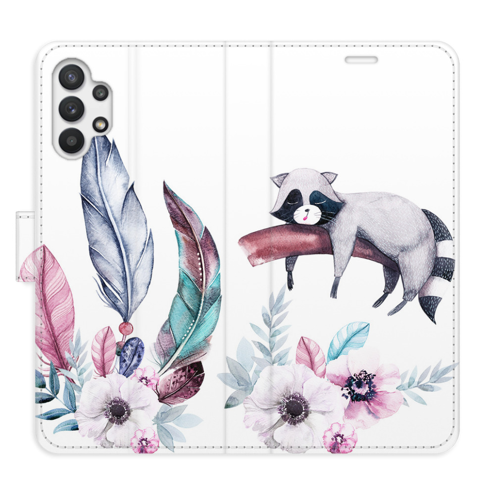 Flipové puzdro iSaprio - Lazy day 02 - Samsung Galaxy A32 5G