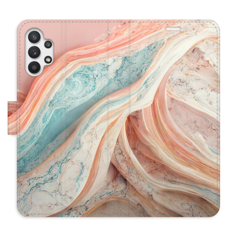 Flipové puzdro iSaprio - Colour Marble - Samsung Galaxy A32 5G