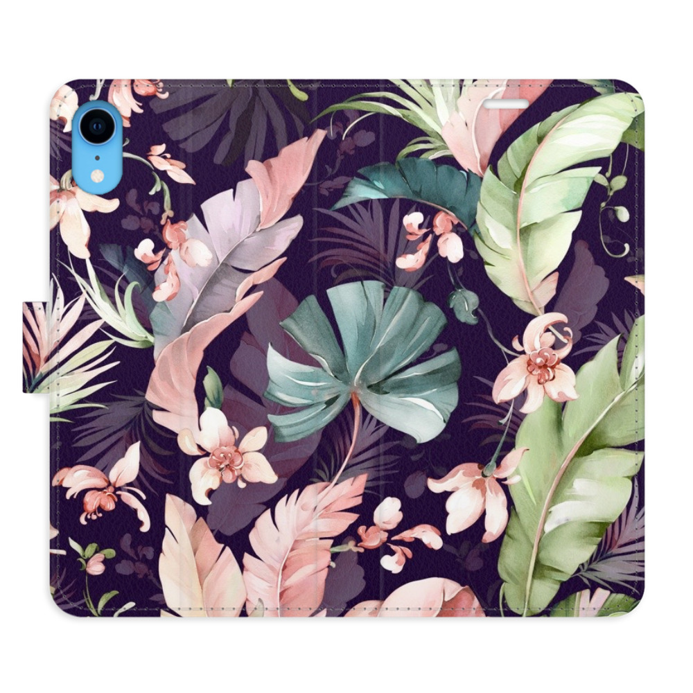 Flipové puzdro iSaprio - Flower Pattern 08 - iPhone XR