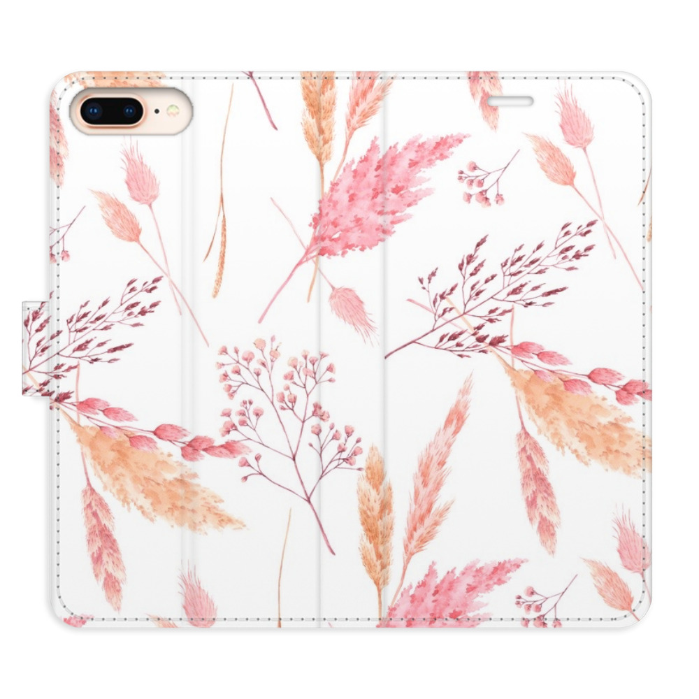Flipové puzdro iSaprio - Ornamental Flowers - iPhone 7 Plus