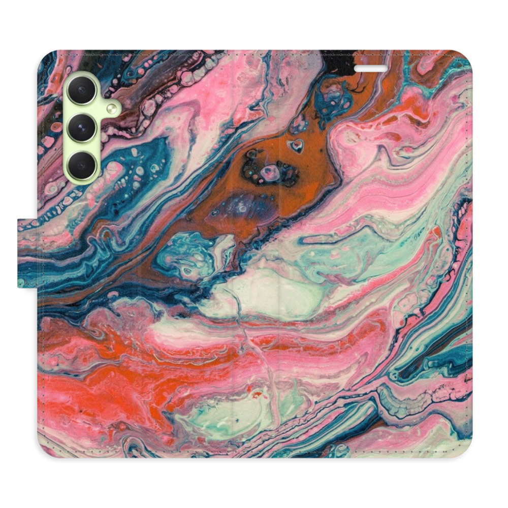 Flipové puzdro iSaprio - Retro Paint - Samsung Galaxy A54 5G