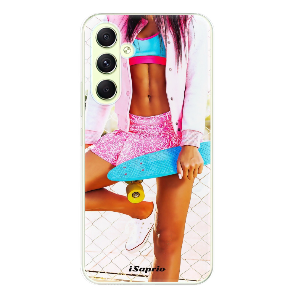 Odolné silikónové puzdro iSaprio - Skate girl 01 - Samsung Galaxy A54 5G