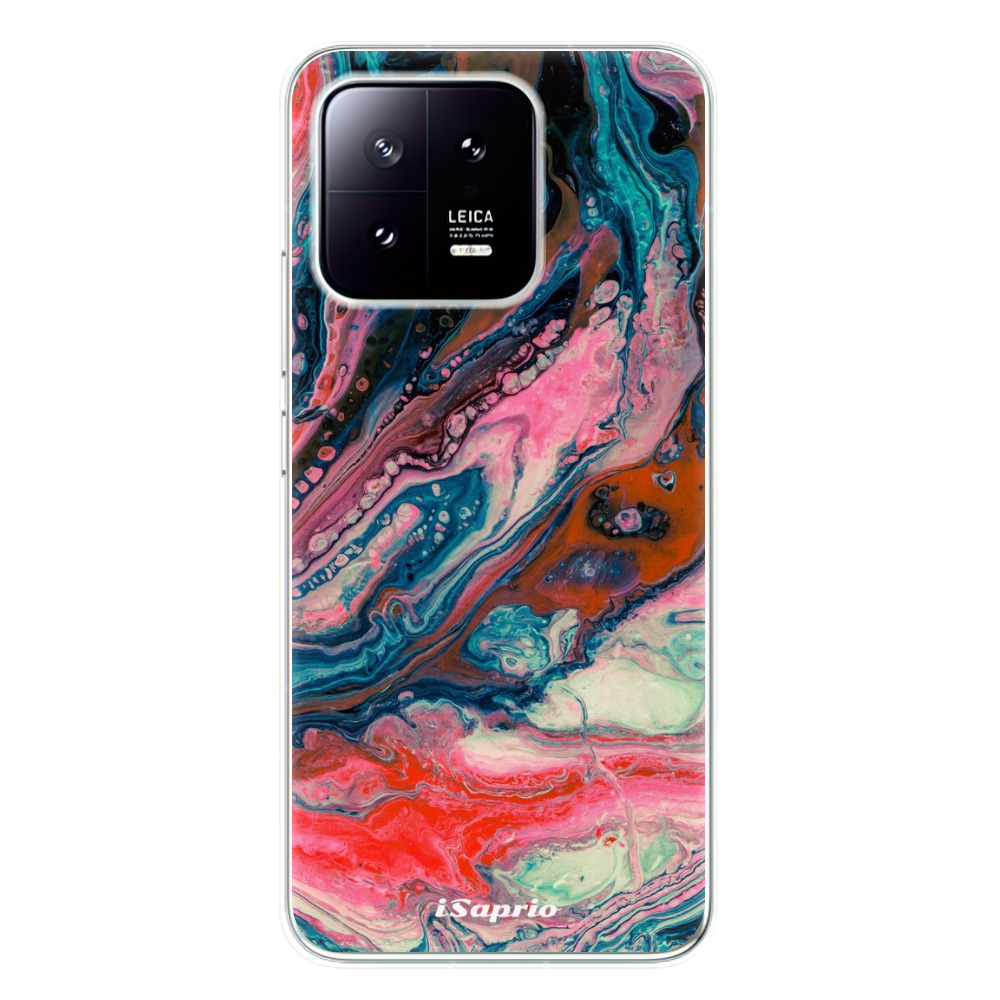 Odolné silikónové puzdro iSaprio - Abstract Paint 01 - Xiaomi 13