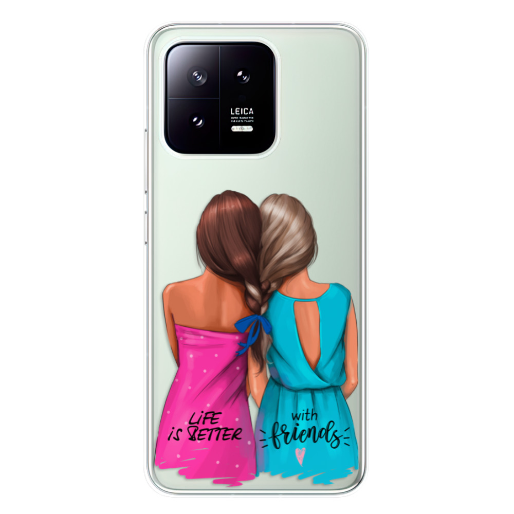 Odolné silikónové puzdro iSaprio - Best Friends - Xiaomi 13