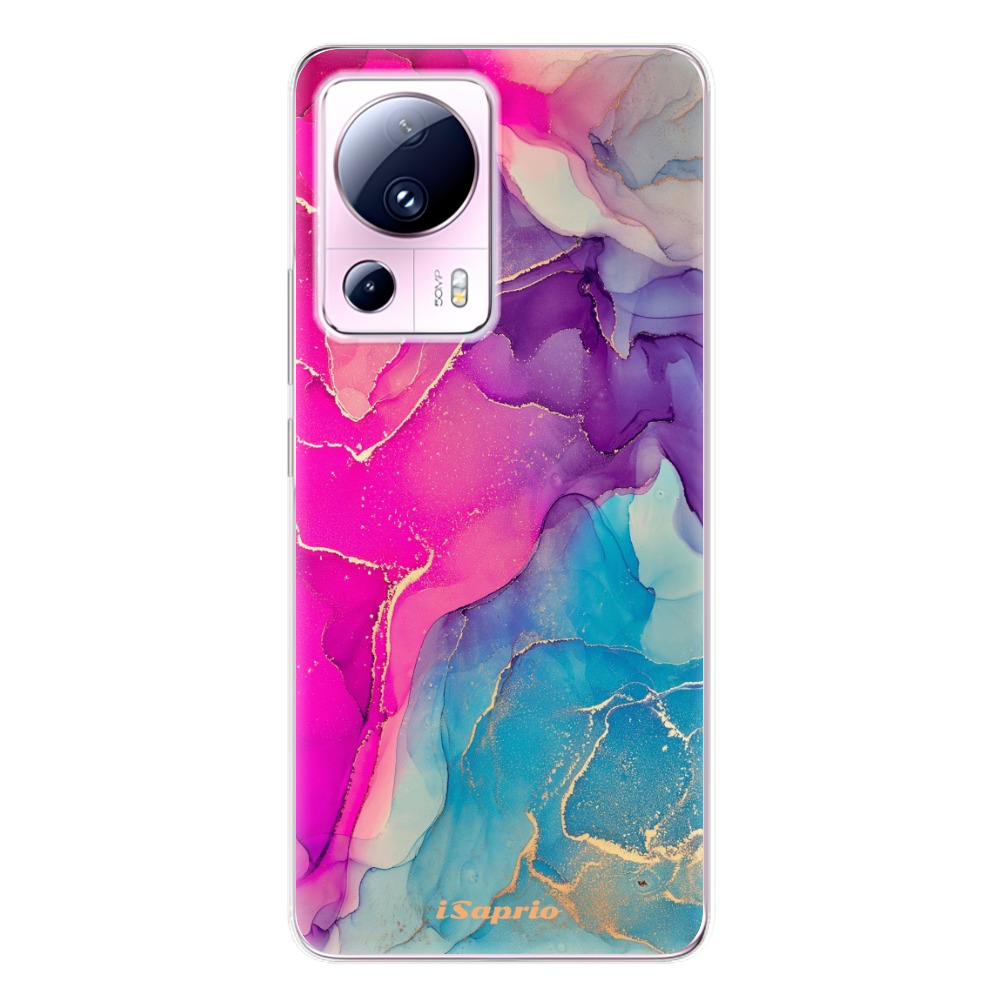 Odolné silikónové puzdro iSaprio - Purple Ink - Xiaomi 13 Lite