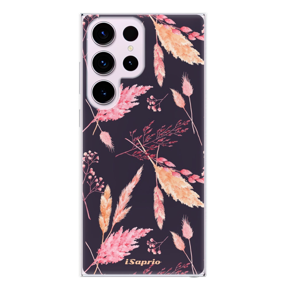 Odolné silikónové puzdro iSaprio - Herbal Pattern - Samsung Galaxy S23 Ultra