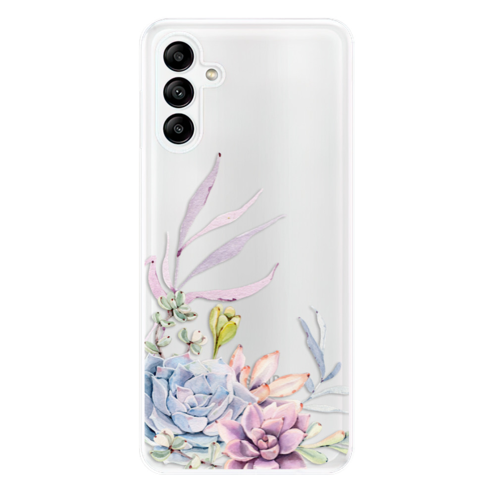 Odolné silikónové puzdro iSaprio - Succulent 01 - Samsung Galaxy A04s