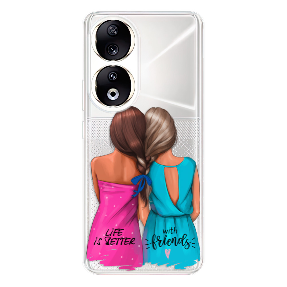 Odolné silikónové puzdro iSaprio - Best Friends - Honor 90 5G