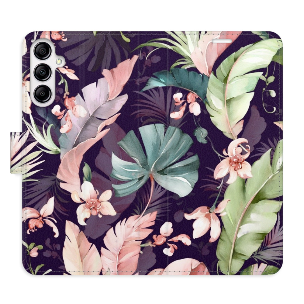 Flipové puzdro iSaprio - Flower Pattern 08 - Samsung Galaxy A14 / A14 5G