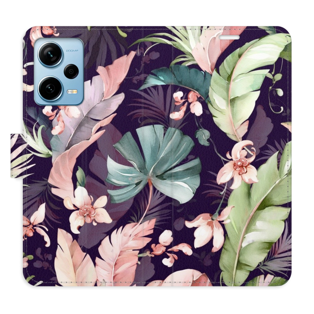 Flipové puzdro iSaprio - Flower Pattern 08 - Xiaomi Redmi Note 12 Pro+ 5G