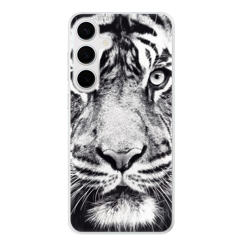 Odolné silikónové puzdro iSaprio - Tiger Face - Samsung Galaxy S24+