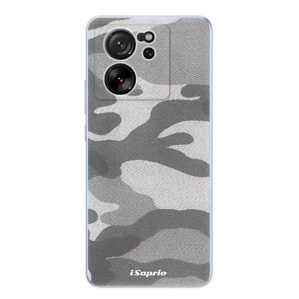 Odolné silikónové puzdro iSaprio - Gray Camuflage 02 - Xiaomi 13T / 13T Pro
