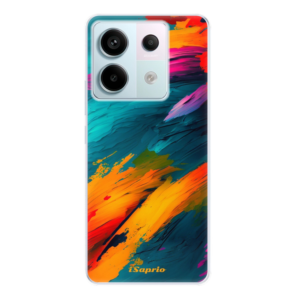 Odolné silikónové puzdro iSaprio - Blue Paint - Xiaomi Redmi Note 13 Pro 5G / Poco X6 5G