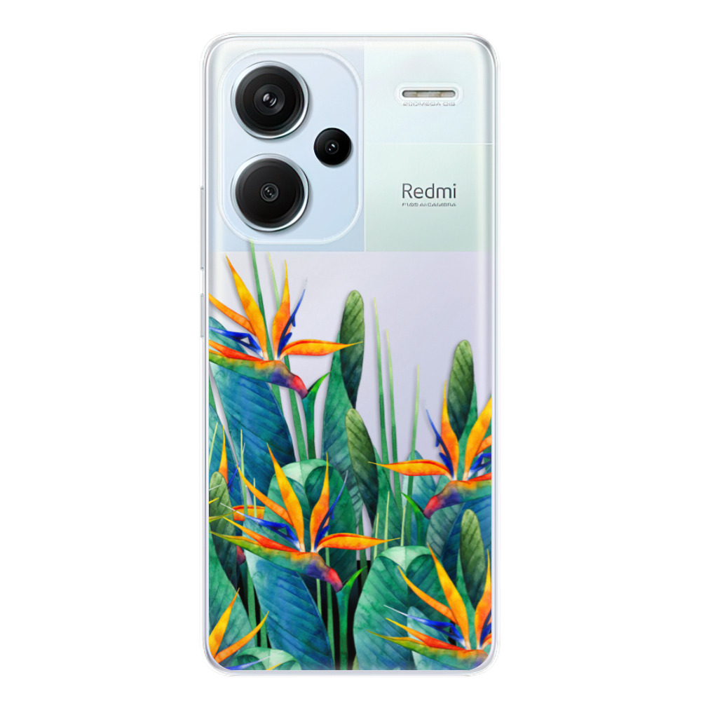 Odolné silikónové puzdro iSaprio - Exotic Flowers - Xiaomi Redmi Note 13 Pro+ 5G