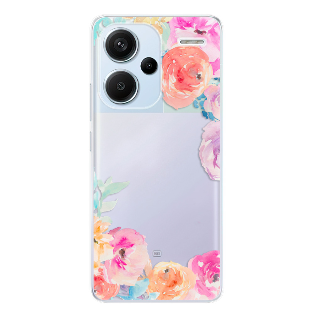 Odolné silikónové puzdro iSaprio - Flower Brush - Xiaomi Redmi Note 13 Pro+ 5G