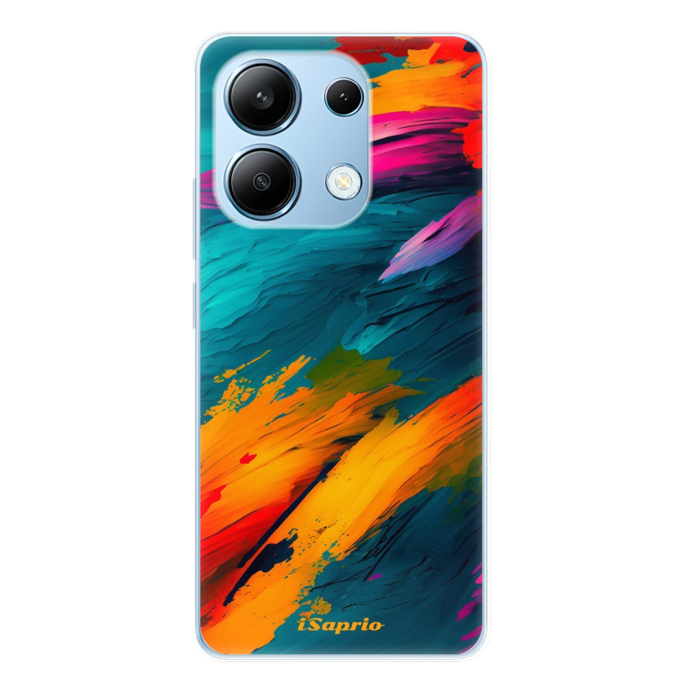 Odolné silikónové puzdro iSaprio - Blue Paint - Xiaomi Redmi Note 13