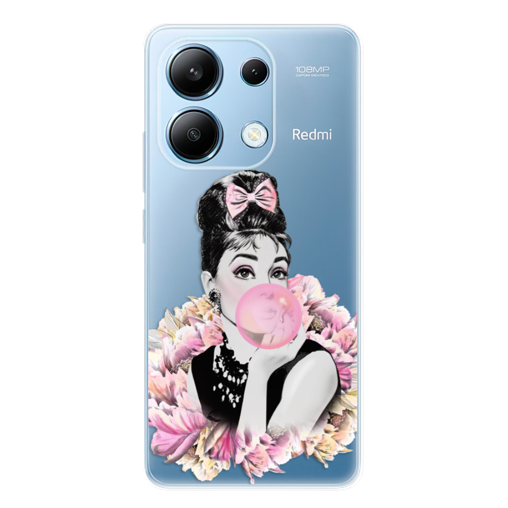 Odolné silikónové puzdro iSaprio - Pink Bubble - Xiaomi Redmi Note 13