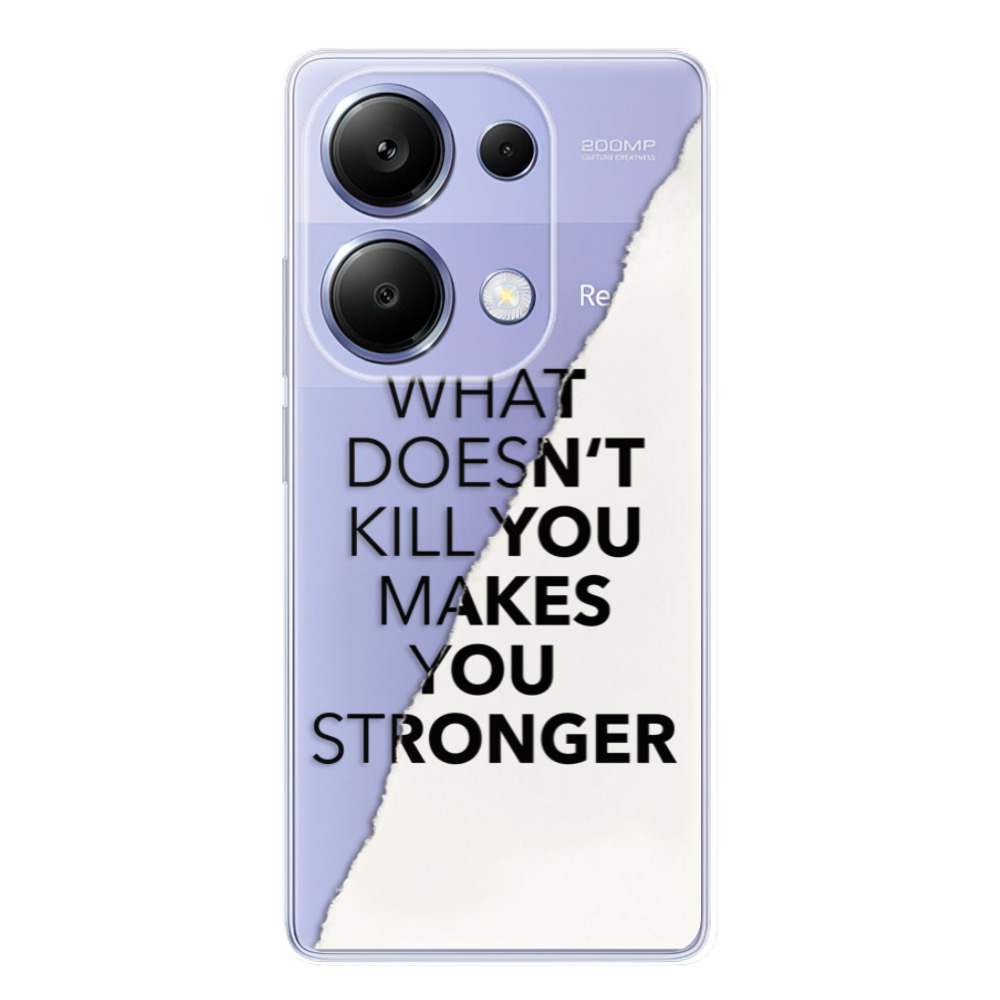 Odolné silikónové puzdro iSaprio - Makes You Stronger - Xiaomi Redmi Note 13 Pro