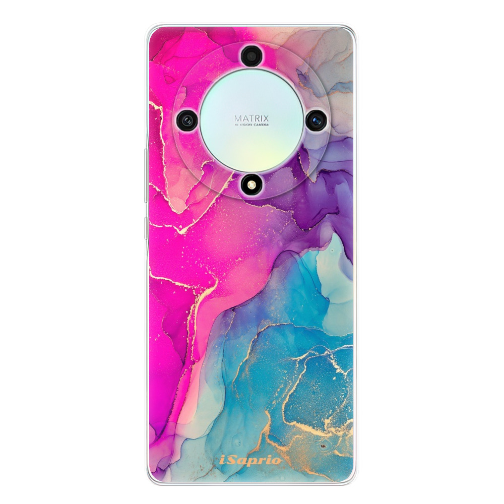 Odolné silikónové puzdro iSaprio - Purple Ink - Honor Magic5 Lite 5G